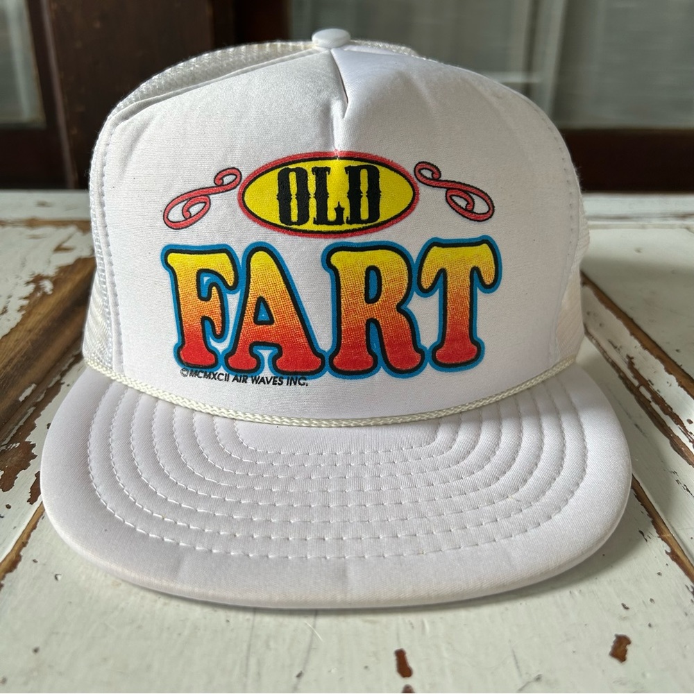Vintage Old Fart Snapback Hat 80’s 90’s